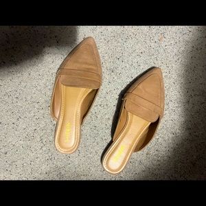 Tan Mule shoes